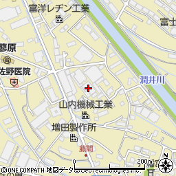 静岡県富士市蓼原1084周辺の地図