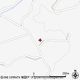 愛知県設楽町（北設楽郡）東納庫（地蔵）周辺の地図