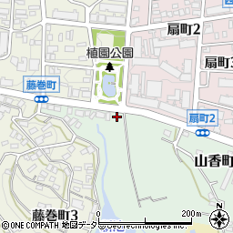 愛知県名古屋市名東区山香町113周辺の地図