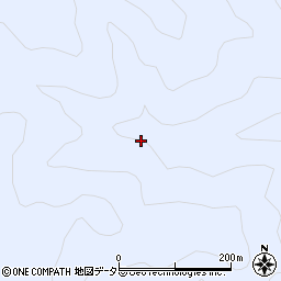 愛知県豊根村（北設楽郡）古真立（社坂）周辺の地図