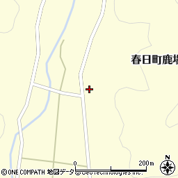 兵庫県丹波市春日町鹿場767周辺の地図