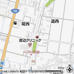 愛知県愛西市佐屋町道西186-5周辺の地図