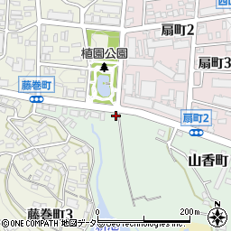 愛知県名古屋市名東区山香町114周辺の地図