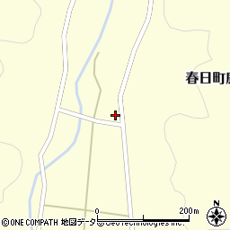 兵庫県丹波市春日町鹿場768周辺の地図