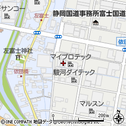 静岡県富士市今泉313-2周辺の地図