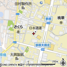 静岡県富士市蓼原93周辺の地図