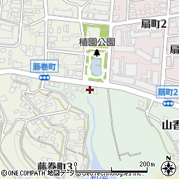 愛知県名古屋市名東区山香町110周辺の地図