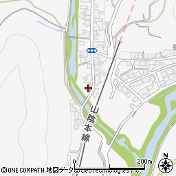 京都府南丹市日吉町殿田23周辺の地図