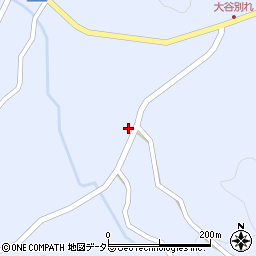 島根県仁多郡奥出雲町大谷172周辺の地図