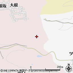 愛知県豊田市東広瀬町北田周辺の地図