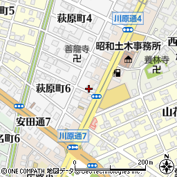 愛知県名古屋市昭和区川原通5丁目6周辺の地図
