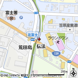 松屋 富士ラウンドワン店周辺の地図