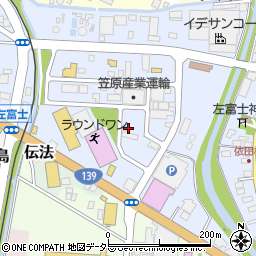 株式会社笠原産業運輸周辺の地図