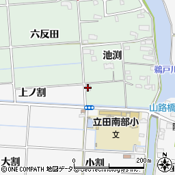 山田毛織工業周辺の地図