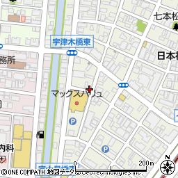名鉄協商千代田南第３駐車場周辺の地図