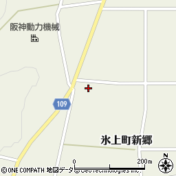 兵庫県丹波市氷上町新郷1086周辺の地図