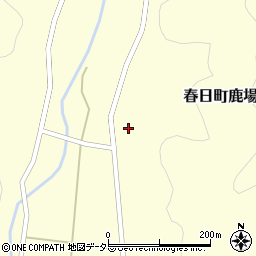 兵庫県丹波市春日町鹿場773周辺の地図