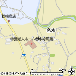 千葉県勝浦市名木96周辺の地図