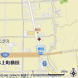 兵庫県丹波市氷上町横田586周辺の地図