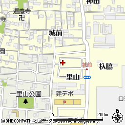 愛知県名古屋市中村区岩塚町一里山周辺の地図