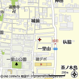 愛知県名古屋市中村区岩塚町（一里山）周辺の地図