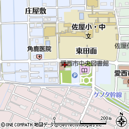 佐屋児童館周辺の地図