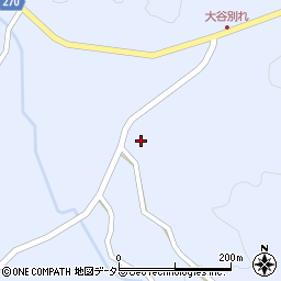 島根県仁多郡奥出雲町大谷156周辺の地図