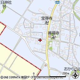 滋賀県東近江市勝堂町1075周辺の地図