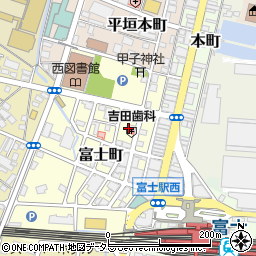 静岡県富士市富士町16周辺の地図