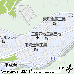 東海金属工業株式会社　三島工場周辺の地図