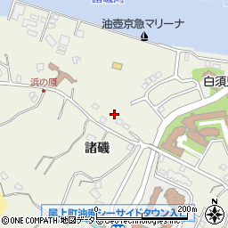神奈川県三浦市三崎町諸磯1609周辺の地図