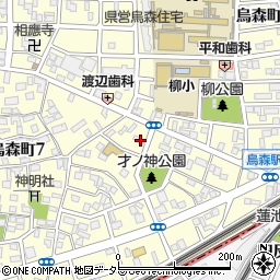 愛知県名古屋市中村区烏森町8丁目802周辺の地図