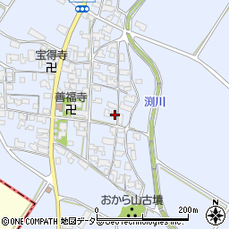 滋賀県東近江市勝堂町996-4周辺の地図