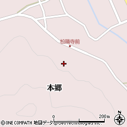 松隣寺周辺の地図