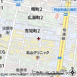 愛知県名古屋市昭和区雪見町2丁目12-5周辺の地図
