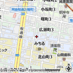 愛知県名古屋市昭和区雪見町3丁目5周辺の地図
