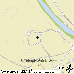 島根県大田市川合町川合出岡1102周辺の地図