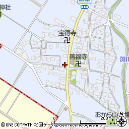 滋賀県東近江市勝堂町1077周辺の地図