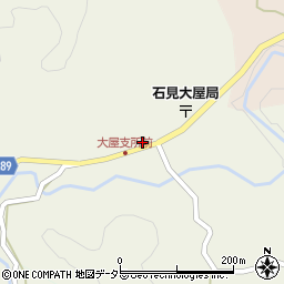 島根県大田市大屋町大国2927-3周辺の地図