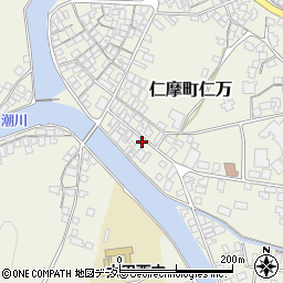 島根県大田市仁摩町仁万上本1512周辺の地図