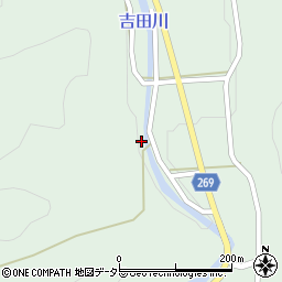 島根県雲南市吉田町吉田653周辺の地図