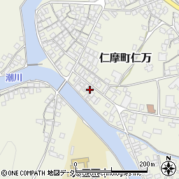 島根県大田市仁摩町仁万上本1507周辺の地図