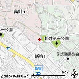 愛知県名古屋市名東区高針5丁目1229周辺の地図