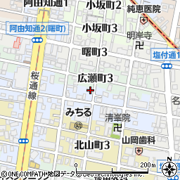 愛知県名古屋市昭和区雪見町3丁目9周辺の地図