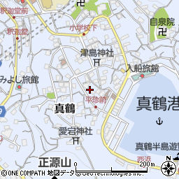 神奈川県足柄下郡真鶴町真鶴885周辺の地図
