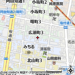 愛知県名古屋市昭和区雪見町3丁目11周辺の地図