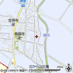滋賀県東近江市勝堂町968周辺の地図