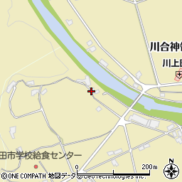 泉弘坊温泉周辺の地図