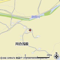 島根県大田市川合町川合浅原周辺の地図