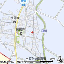 滋賀県東近江市勝堂町999周辺の地図